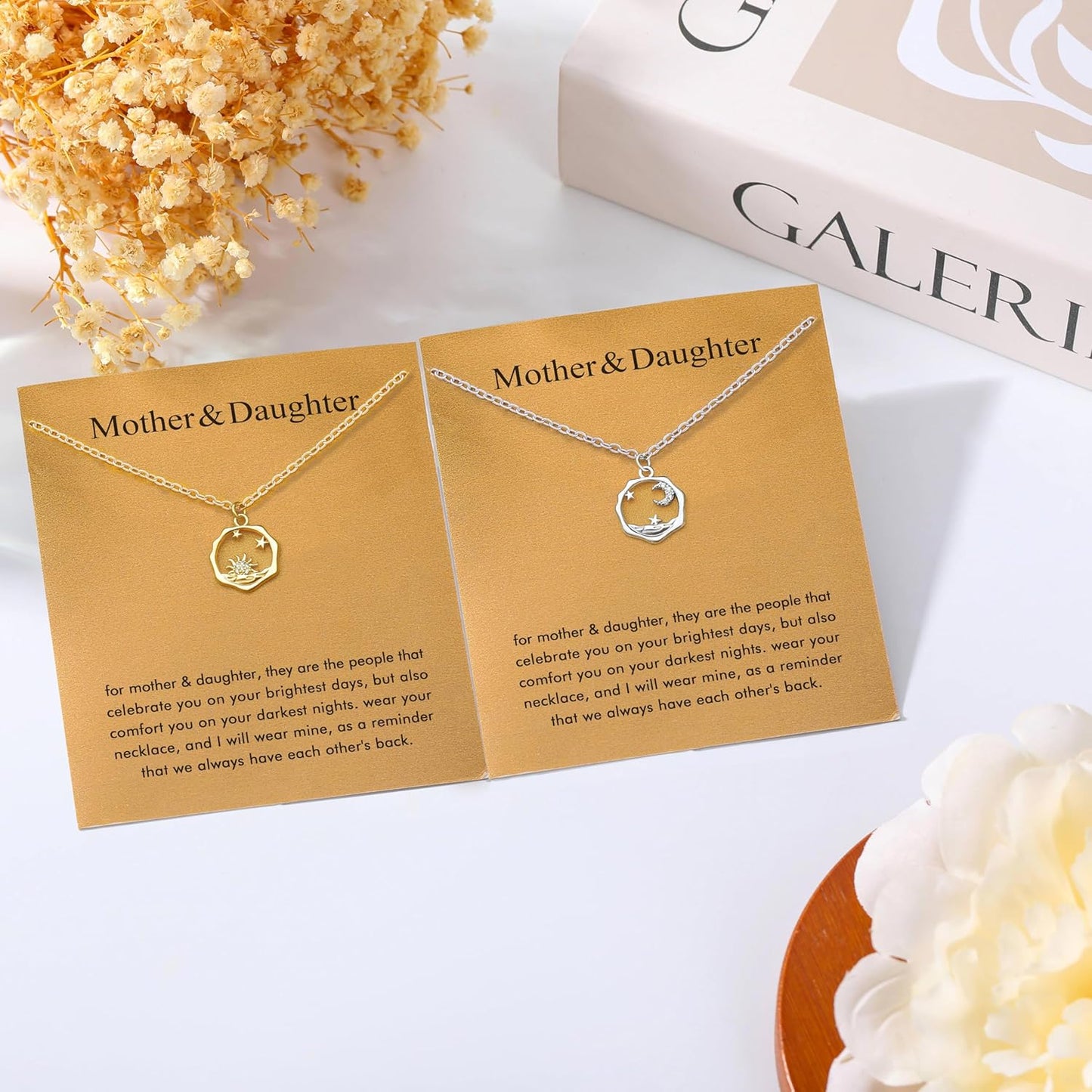 Baydurcan Pendant Necklace for Women Evil Eye Ankh Bow Necklace for Friends Sister Birthday Just Because Christmas Gifts