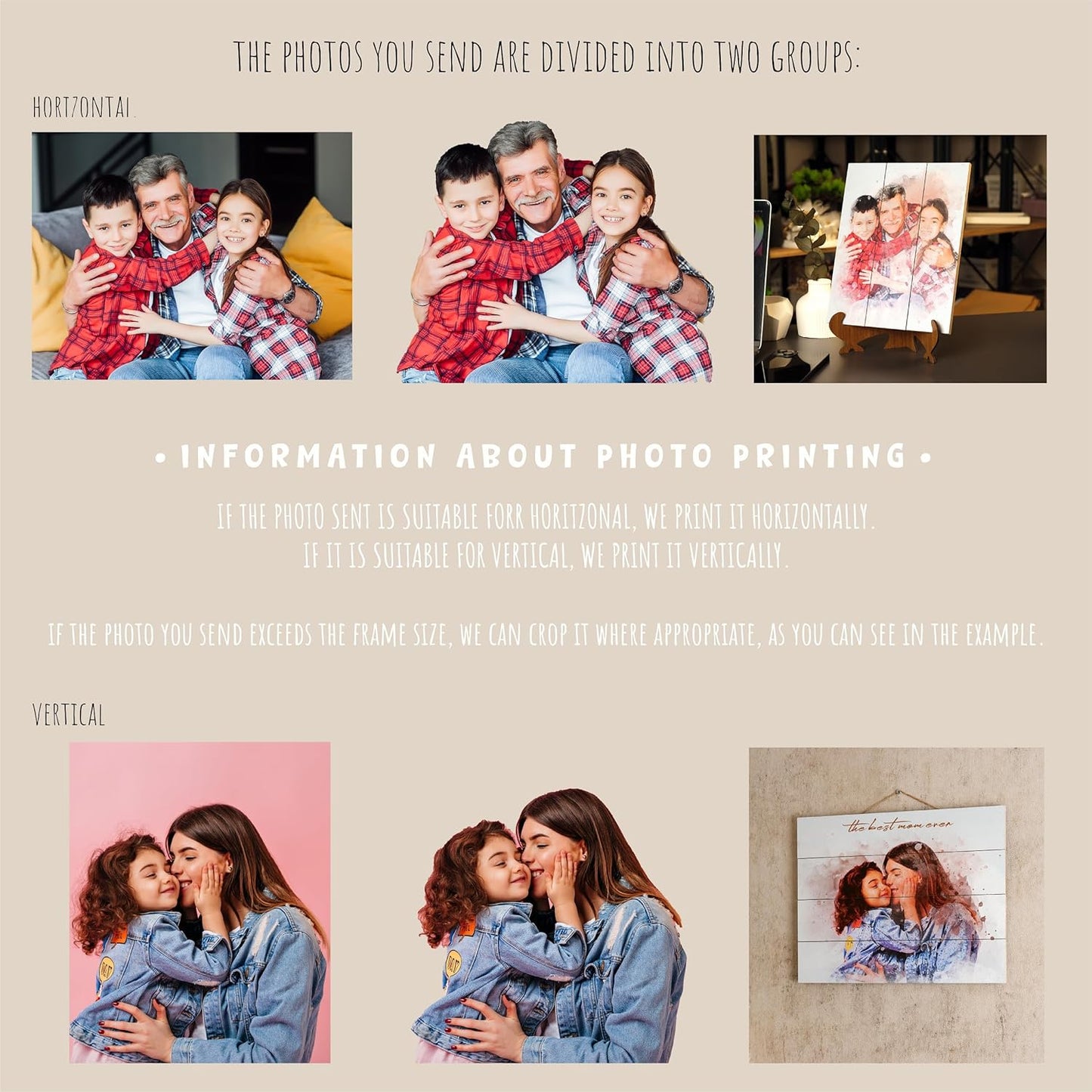 Personalized Valentine’s Day Gift for Him or Her, Custom Wooden Picture Print, Your Photo Printed on Real Wood, Rustic Wall Decor, Couple Photo Frame, Custom Photo on Wood