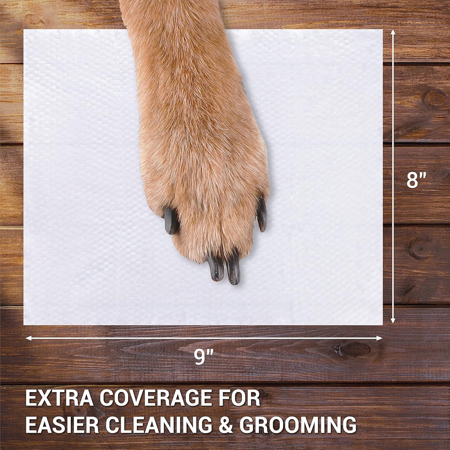 Inspire Naturals Pet Wipes for Dogs and Cats 100% Natural Plant Based with Organic Antioxidants, Dog Wipe Cleaning Deodorizing | Cat Wipes | Puppy Wipes | Dog Wipes for Paws and Butt (200ct - 4 Pack)