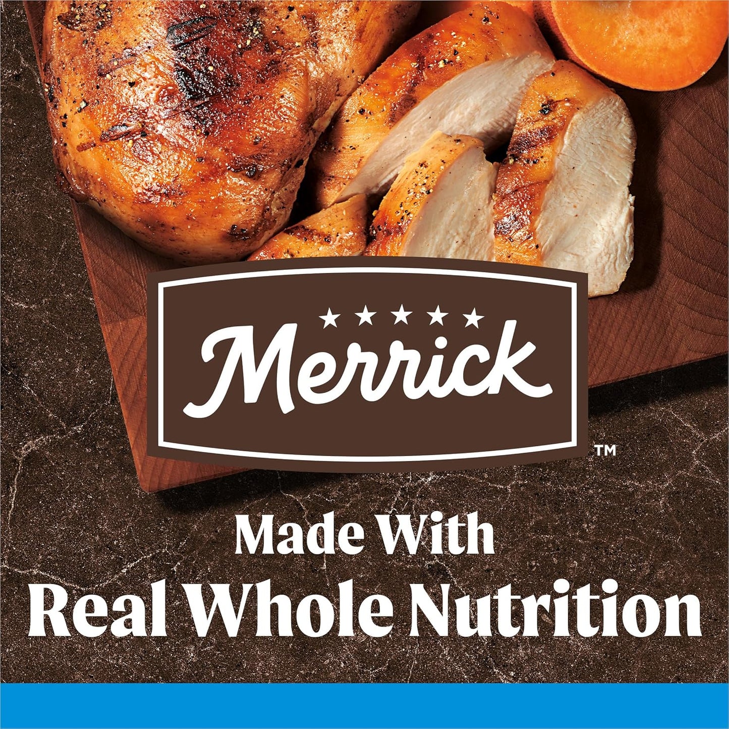 Merrick Grain Free Premium Large Breed Dry Dog Food, Wholesome and Natural Kibble, Chicken and Sweet Potato - 22.0 lb. Bag