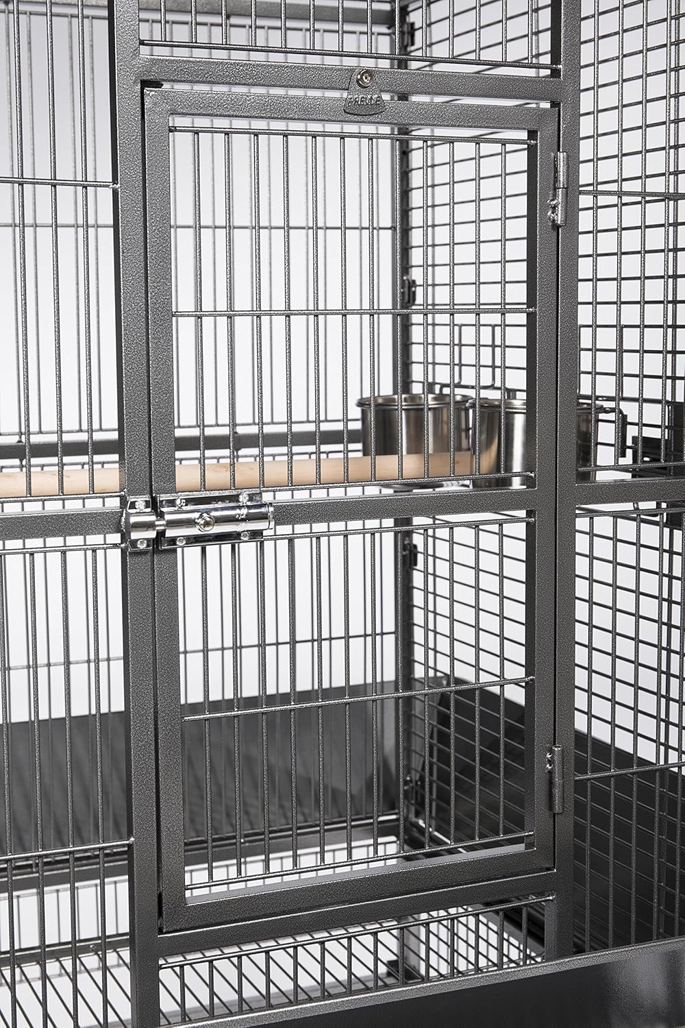 Prevue Pet Products 34521 Dometop Bird Cage, Large, Black Hammertone