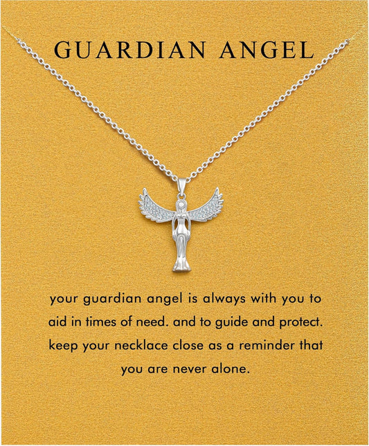 Baydurcan Pendant Necklace for Women Evil Eye Ankh Bow Necklace for Friends Sister Birthday Just Because Christmas Gifts