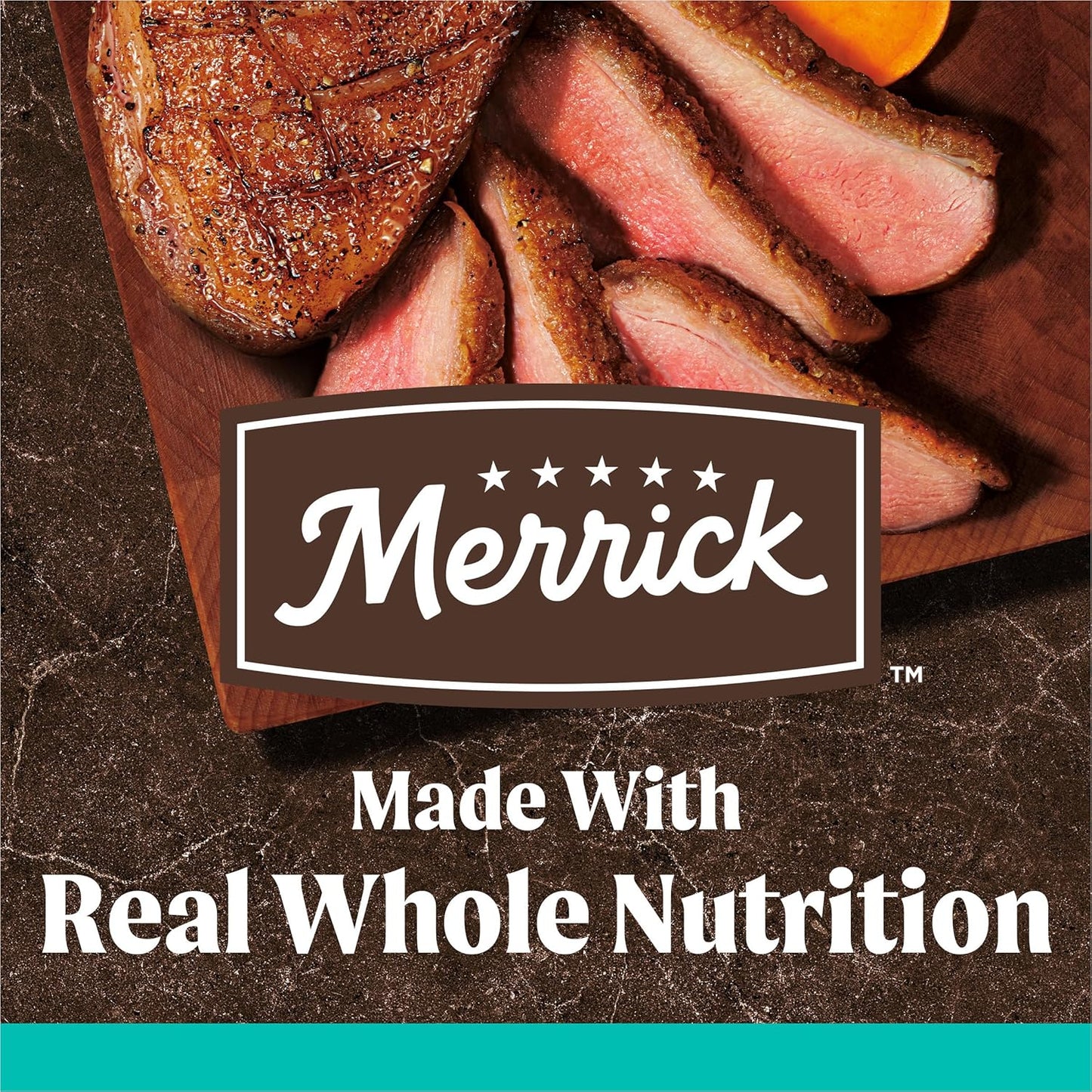 Merrick Premium Grain Free Dry Adult Dog Food, Wholesome and Natural Kibble with Real Duck and Sweet Potato - 4.0 lb. Bag