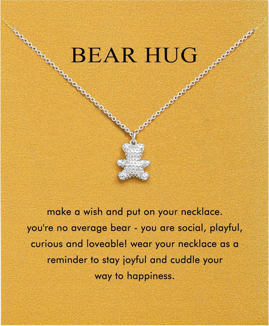 Baydurcan Pendant Necklace for Women Evil Eye Ankh Bow Necklace for Friends Sister Birthday Just Because Christmas Gifts